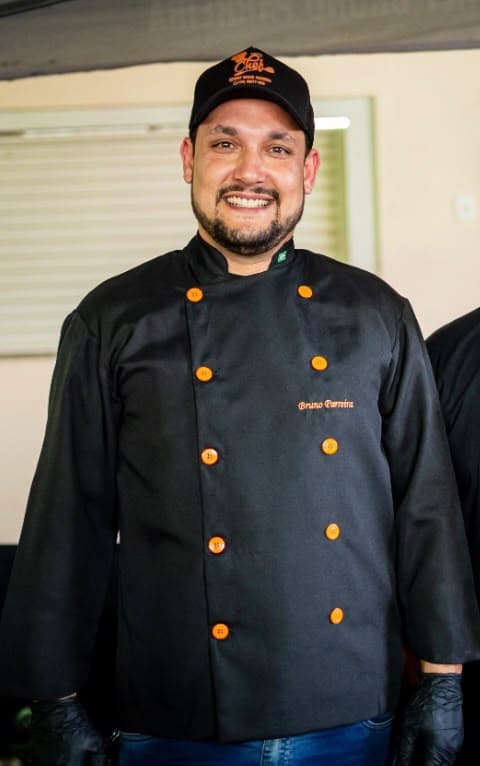 Retrato do Chef Bruno Parreira